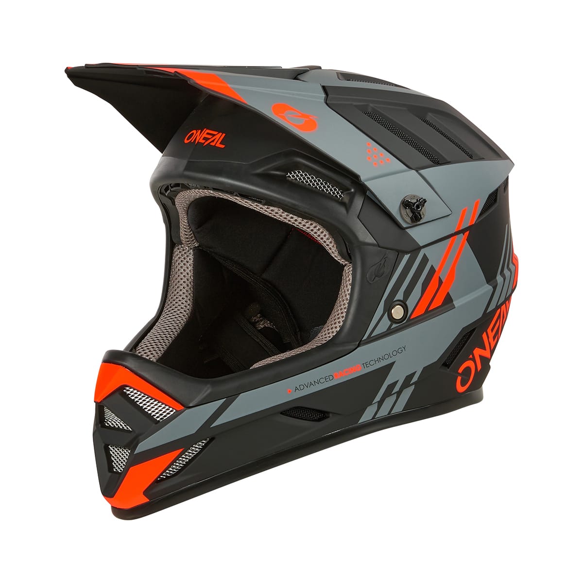 Kask MTB O'NEAL BACKFLIP STRIKE czarny/szary/czerwony