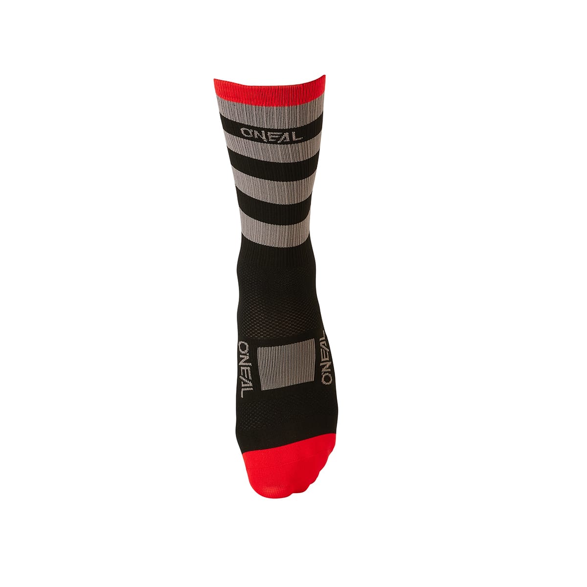 O'NEAL MTB PERFORMANCE STRIPE Socks Black/Grey/Red