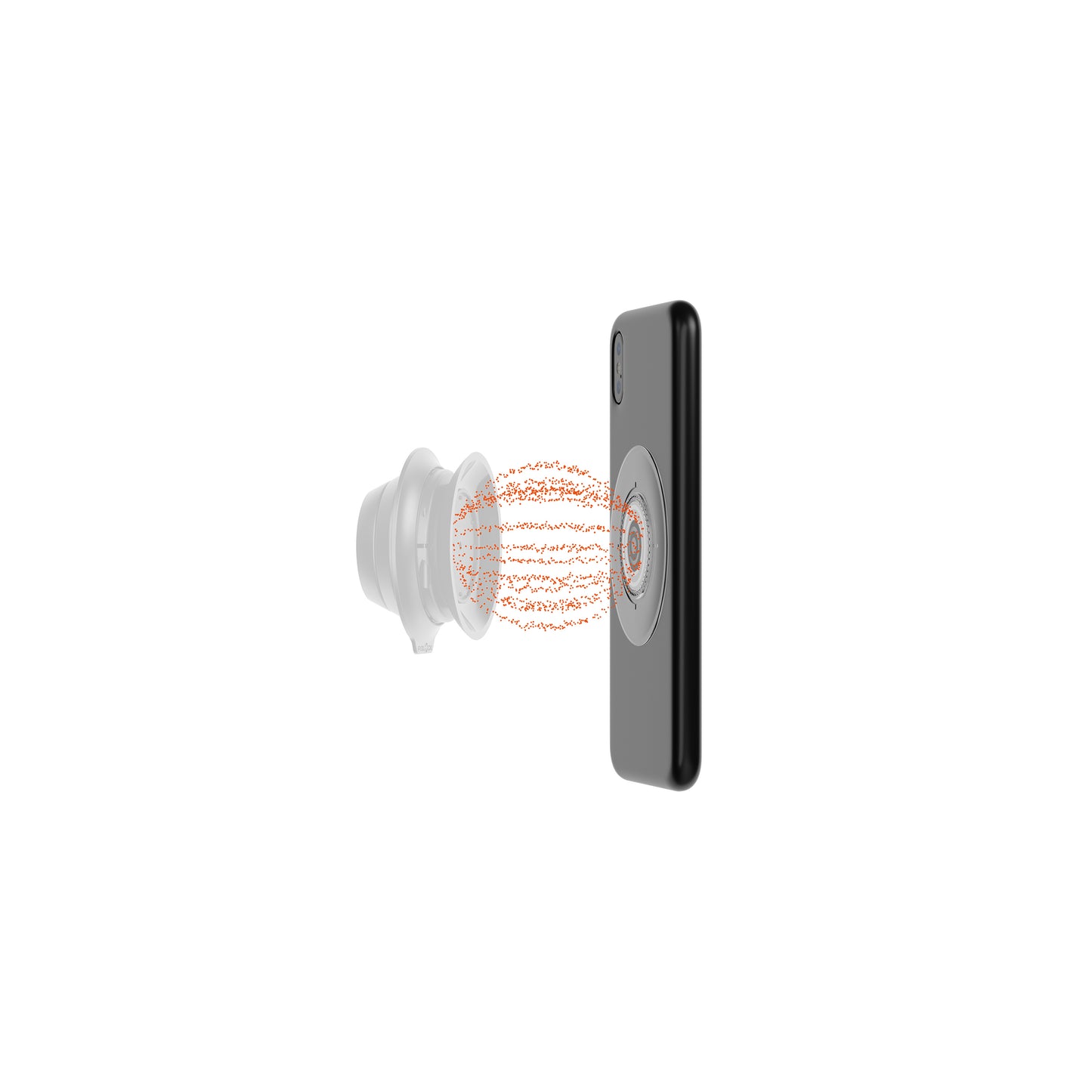 FIDLOCK VACUUM Universal Smartphone Patch Transparent