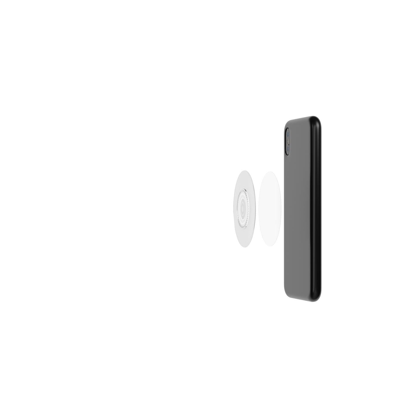 FIDLOCK VACUUM Universal Smartphone Patch Transparent