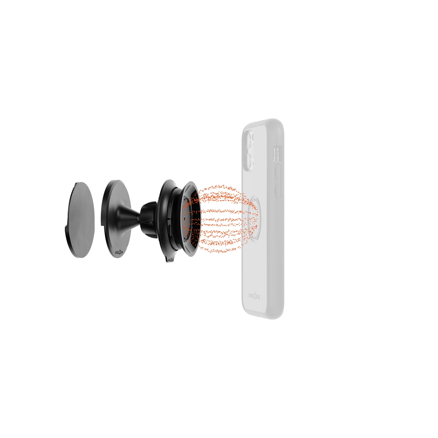Wall bracket FIDLOCK VACUUM Black