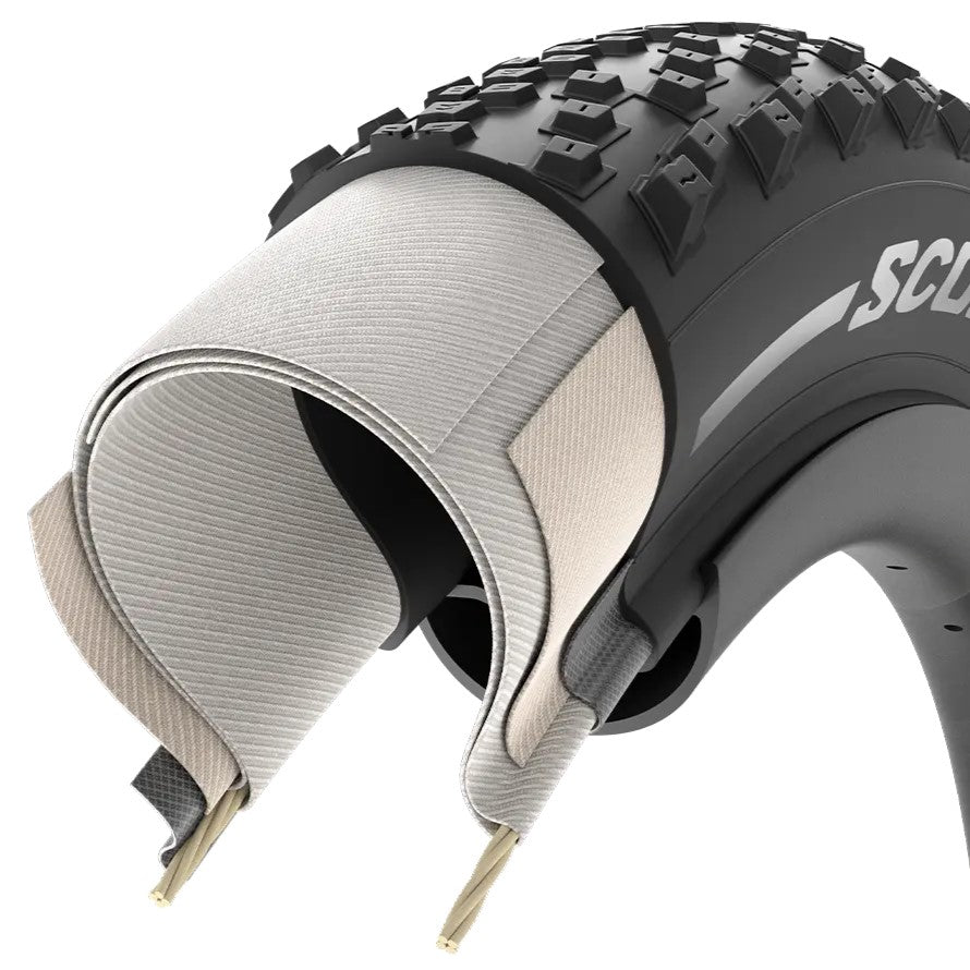 Opona PIRELLI SCORPION XC RC 29x2.4 ProWall Tubeless Ready Soft Black/Orange 4354100