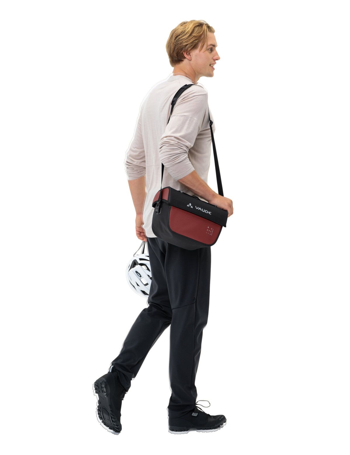 Torba na kierownicę VAUDE AQUA BOX 6 L czerwona