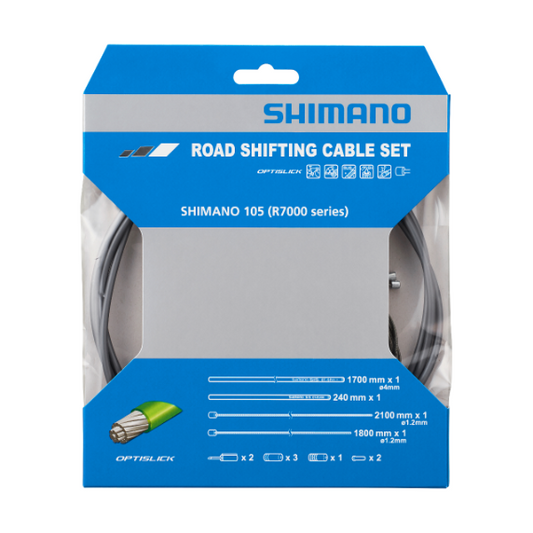 Zestaw linki przerzutki i obudowy SHIMANO OT-SP41 Optislick Grey