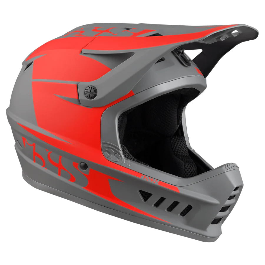 Kask IXS XACT EVO MTB czerwony/szary