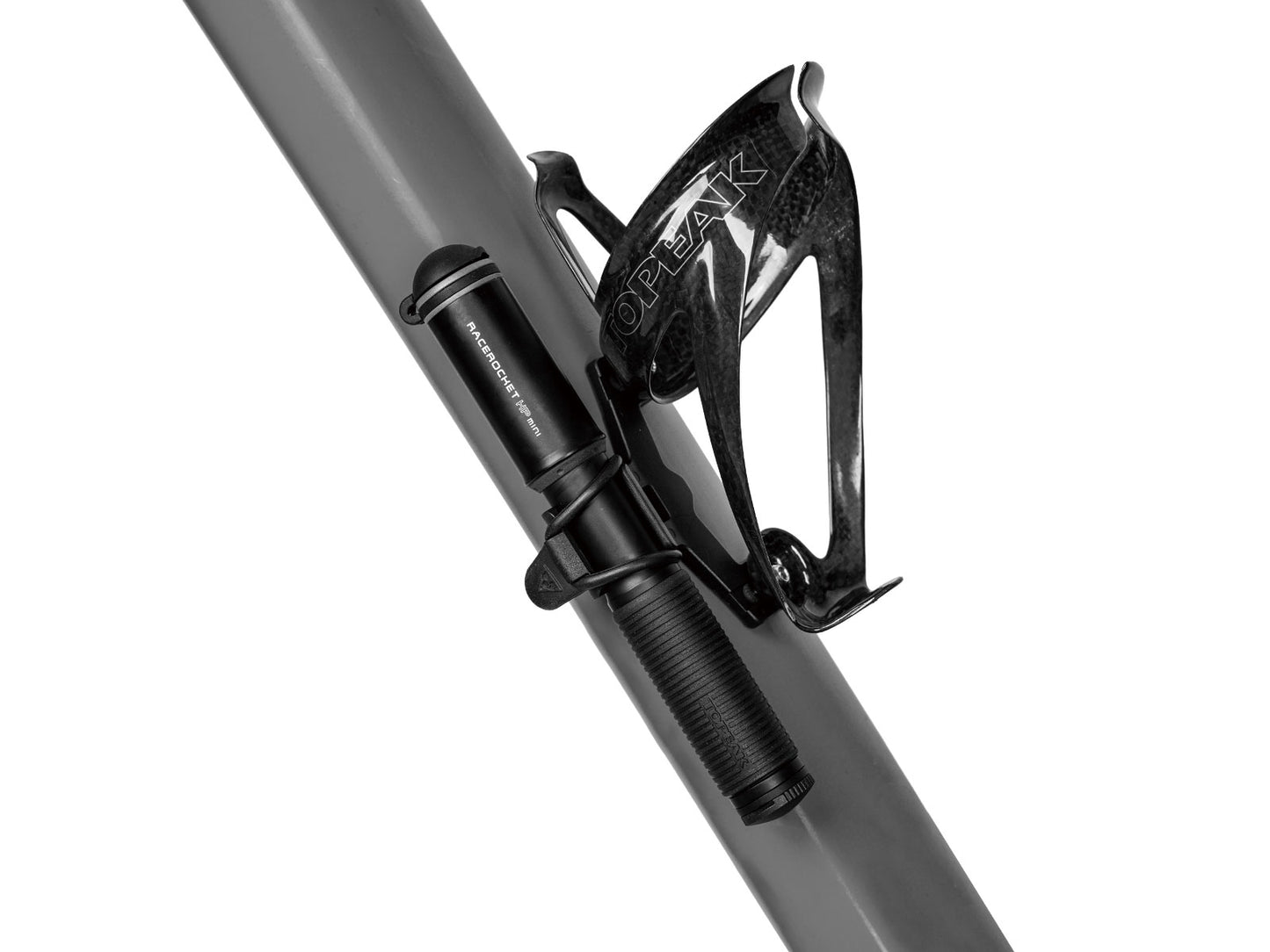 Mini pompka ręczna TOPEAK RACEROCKET HP czarna