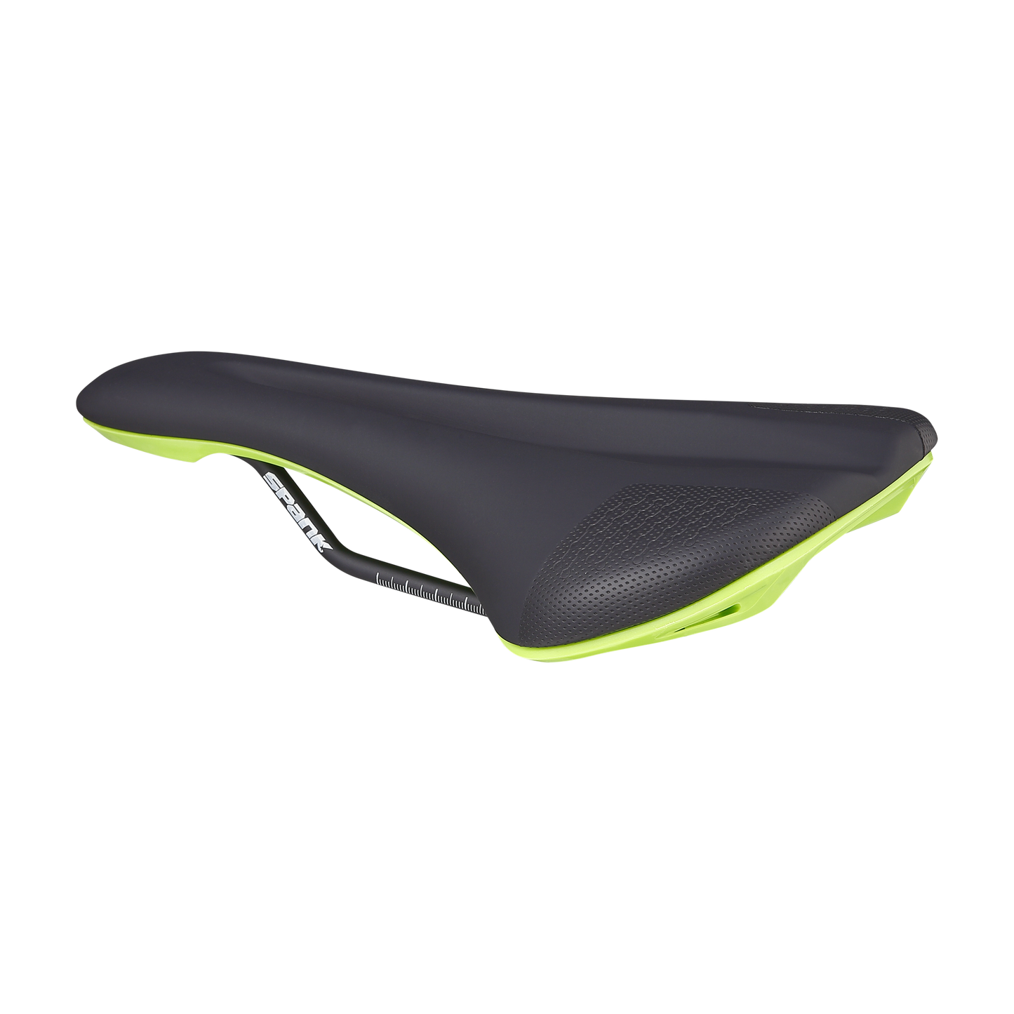 Siodełko SPANK OOZY 280 144mm Szyny CrMo Zielony