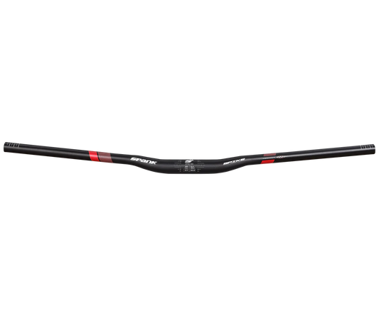 handlebar SPANK SPIKE 800 VIBROCORE Rise 15mm 31.8/800mm Black / Red