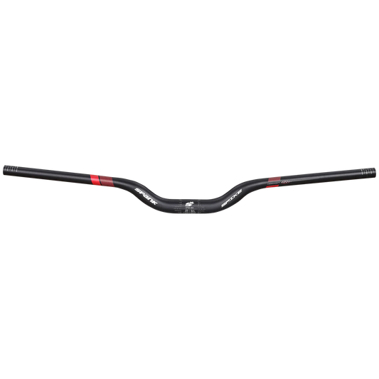 Kierownica SPANK SPIKE 800 VIBROCORE Rise 50 mm 31,8/800 mm czarny/czerwony