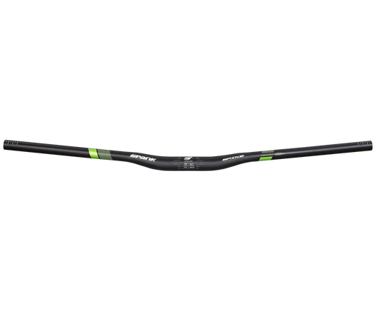 handlebar SPANK SPIKE 800 VIBROCORE Rise 15mm 31.8/800mm Black / Green