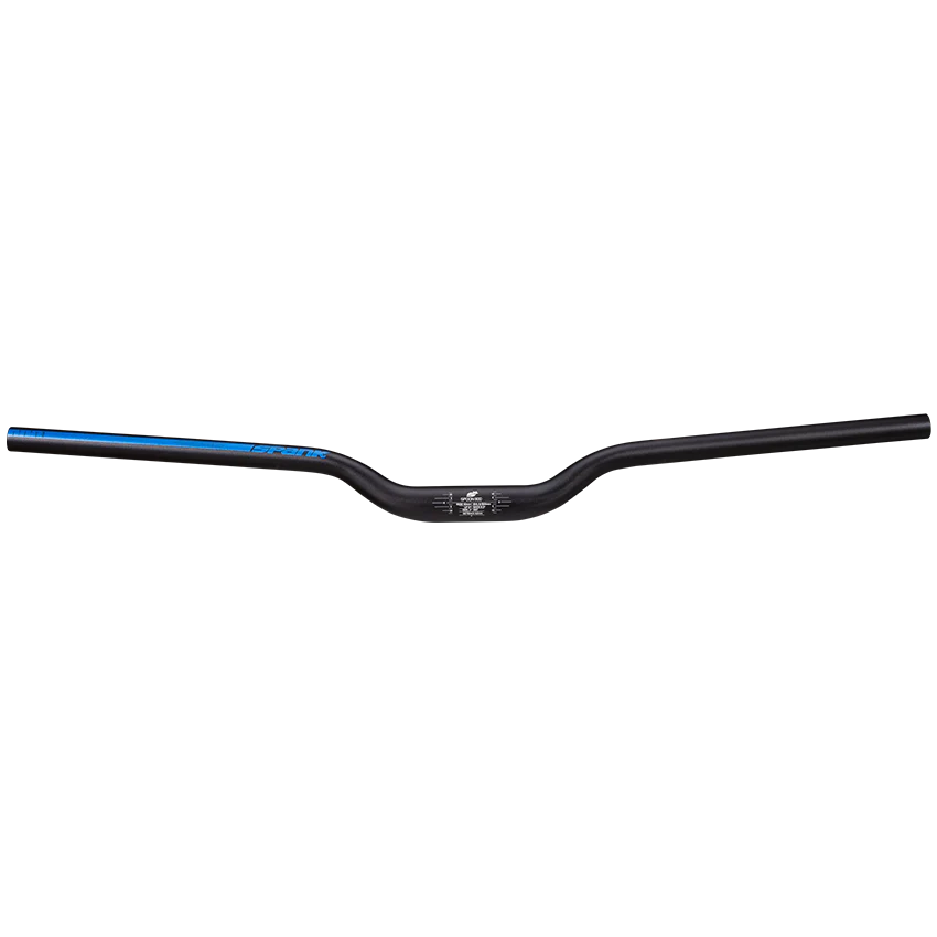 Wieszak SPANK SPOON 800 Rise 40mm 800mm czarny/niebieski