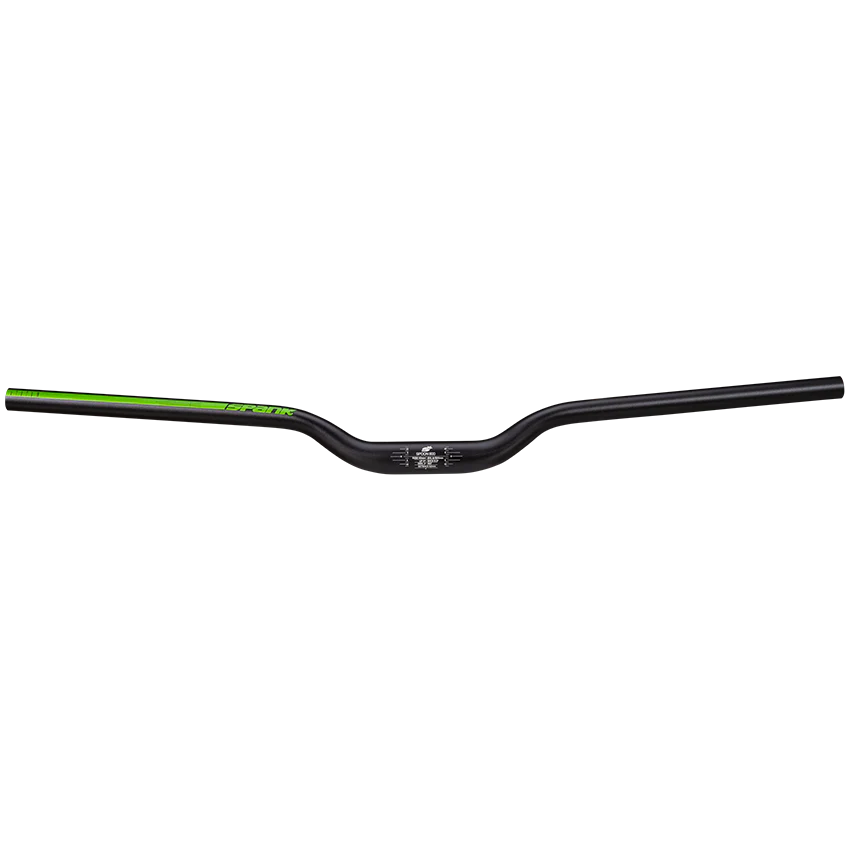 handlebar SPANK SPOON 800 Rise 40mm 800mm Black/Green