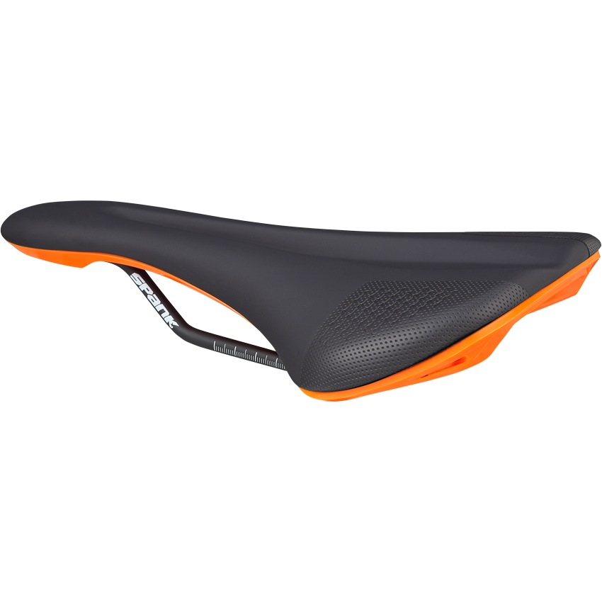 Siodełko SPANK OOZY 280 144mm CrMo Rails Orange