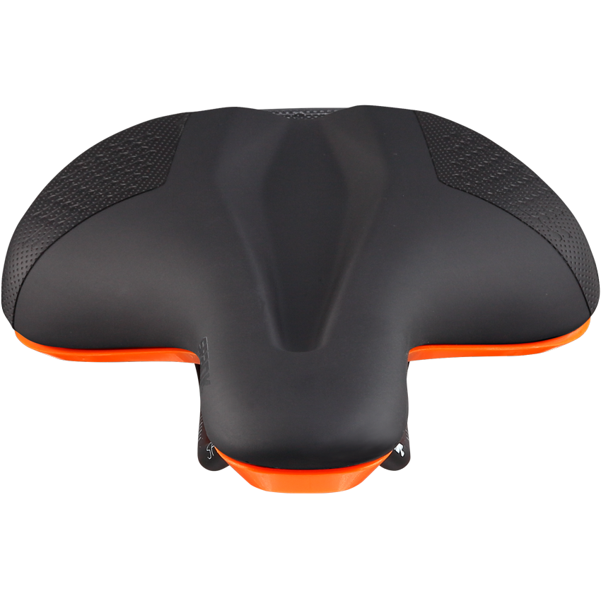 Siodełko SPANK OOZY 280 144mm CrMo Rails Orange
