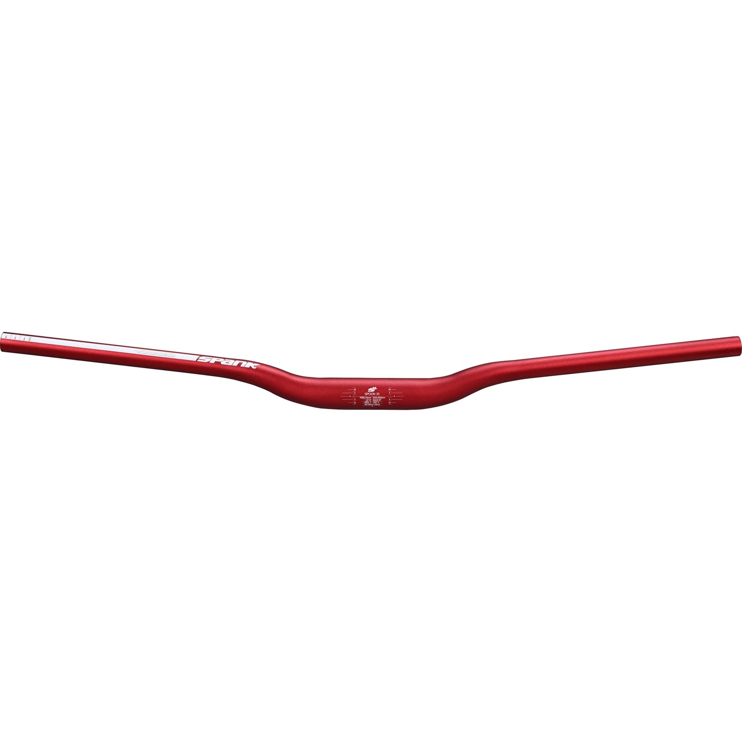 handlebar SPANK SPOON 35 Rise 25mm 800mm Red