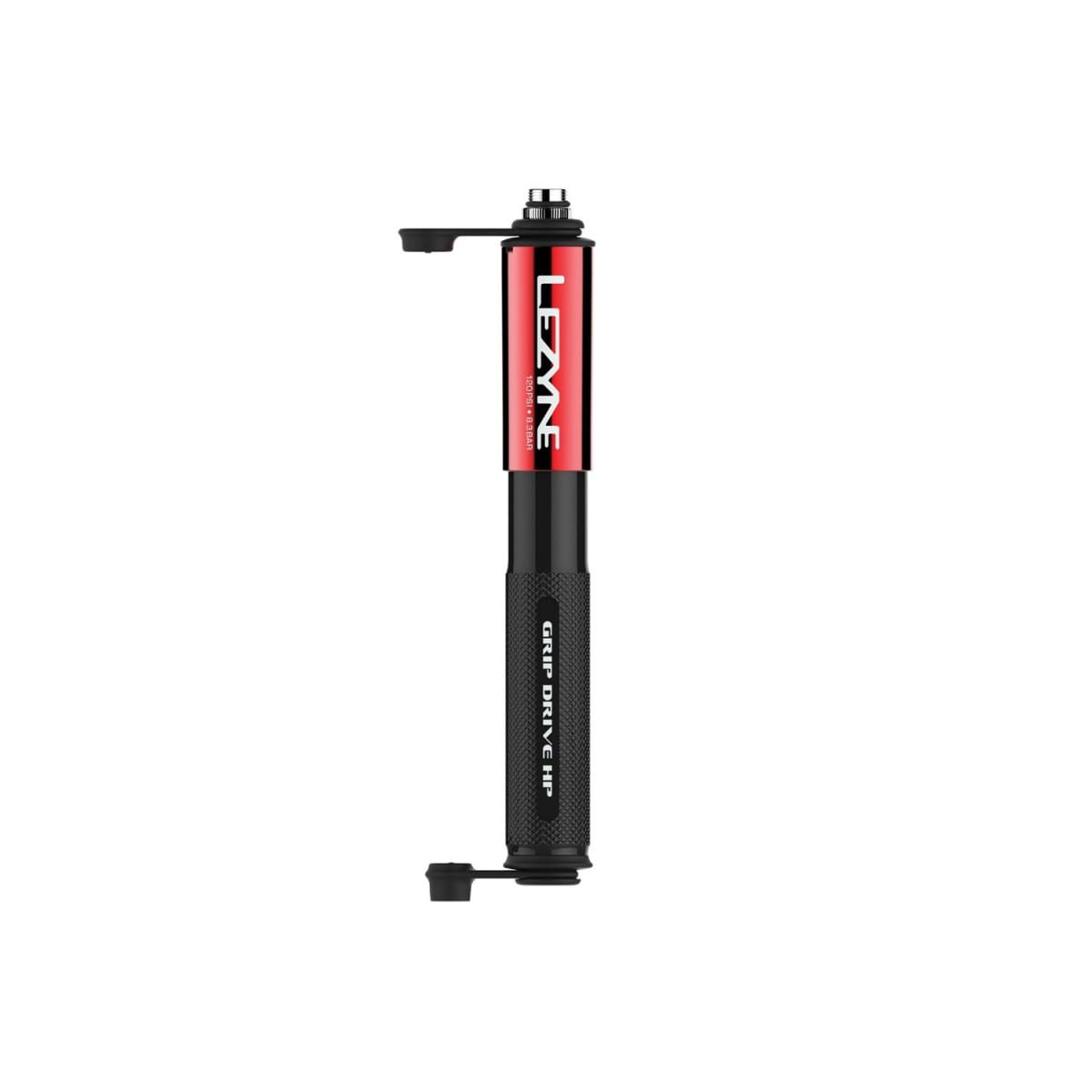 Pompka ręczna LEZYNE GRIP DRIVE HP MINI czerwona