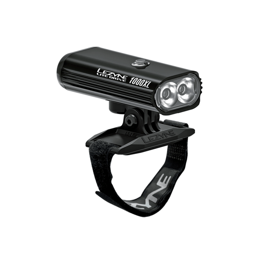 Front lighting LEZYNE HELMET LITE DRIVE 1000XL Black