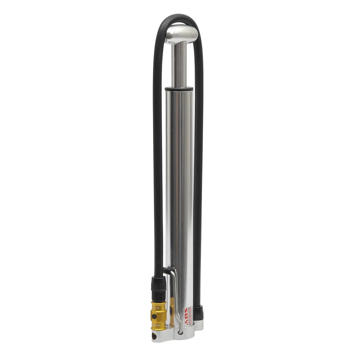 LEZYNE MICRO FLOOR DRIVE HV Kompaktowa pompka nożna srebrna