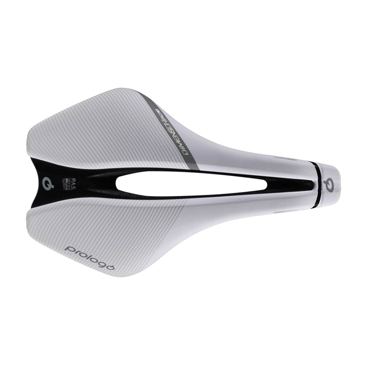 Siodło PROLOGO DIMENSION SPACE Rails T4.0 White