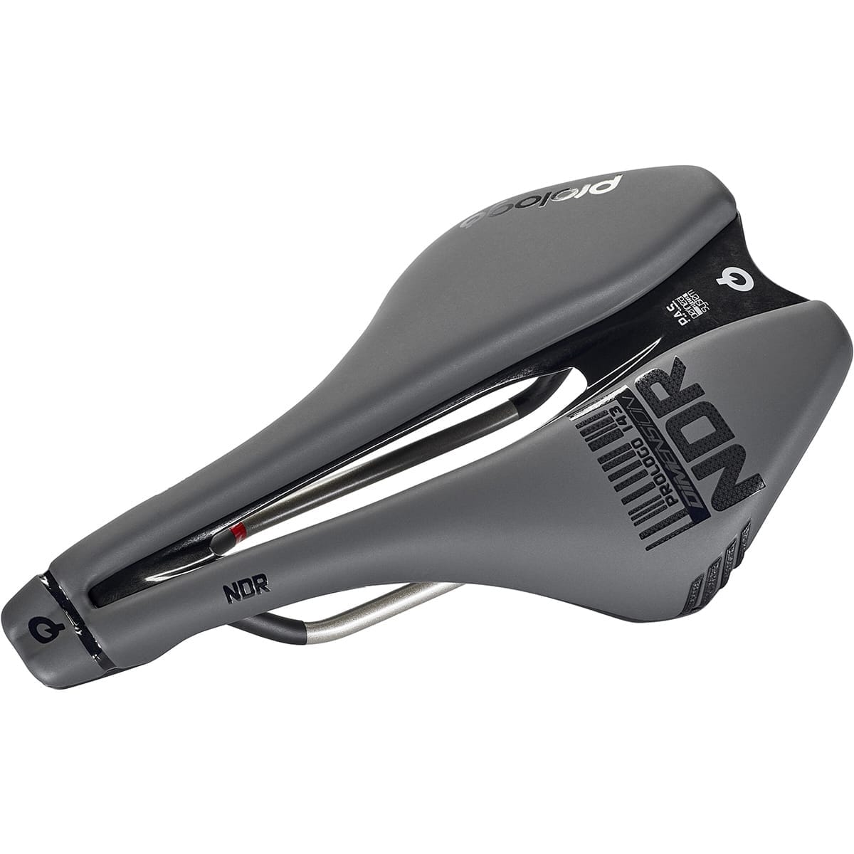Siodełko PROLOGO DIMENSION NDR 143 mm Szyny TiroX Black