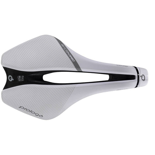 Siodełko PROLOGO DIMENSION Szerokość szyny 143 mm Biały