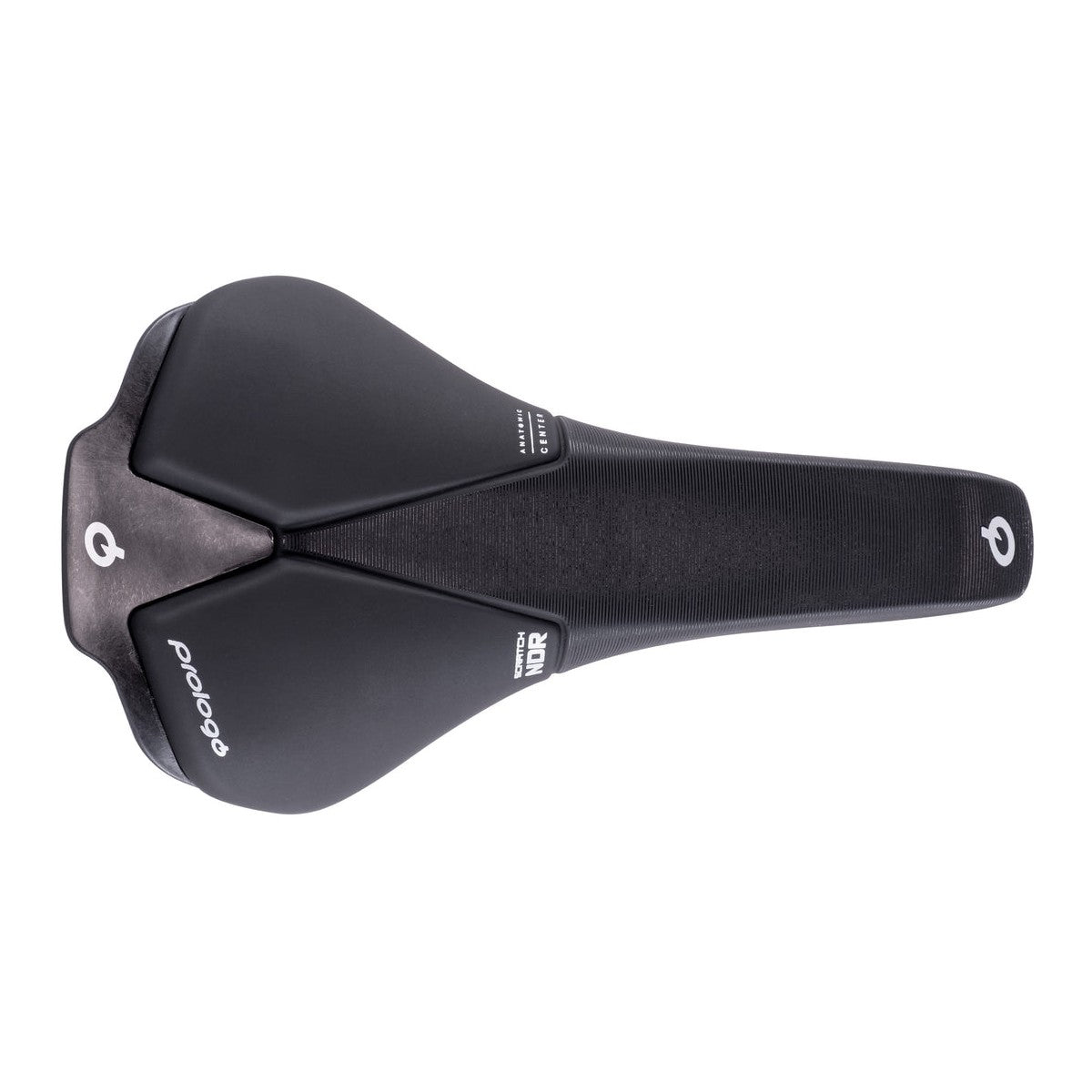 Siodełko PROLOGO SCRATCH NDR Carbon Szerokość szyny 140 mm Czarne