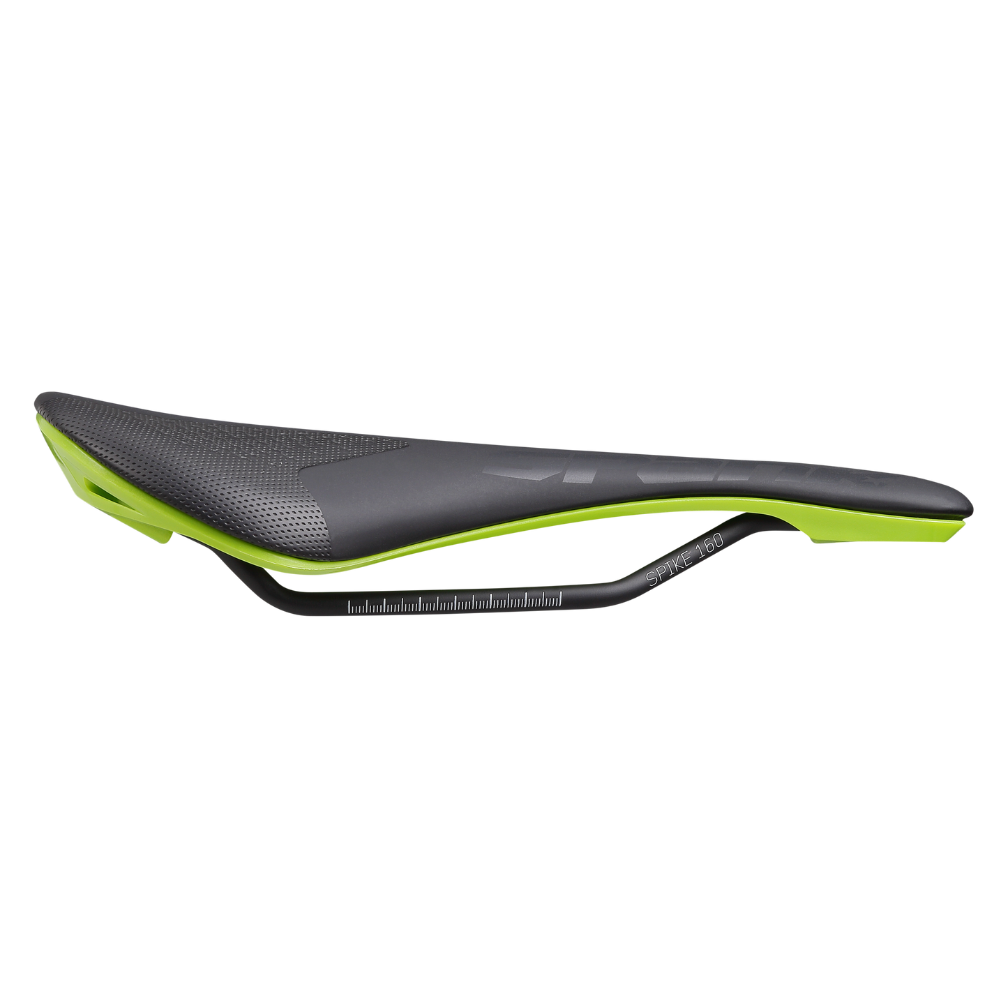 Siodło skórzane SPANK SPIKE 160 CrMo Rails Green