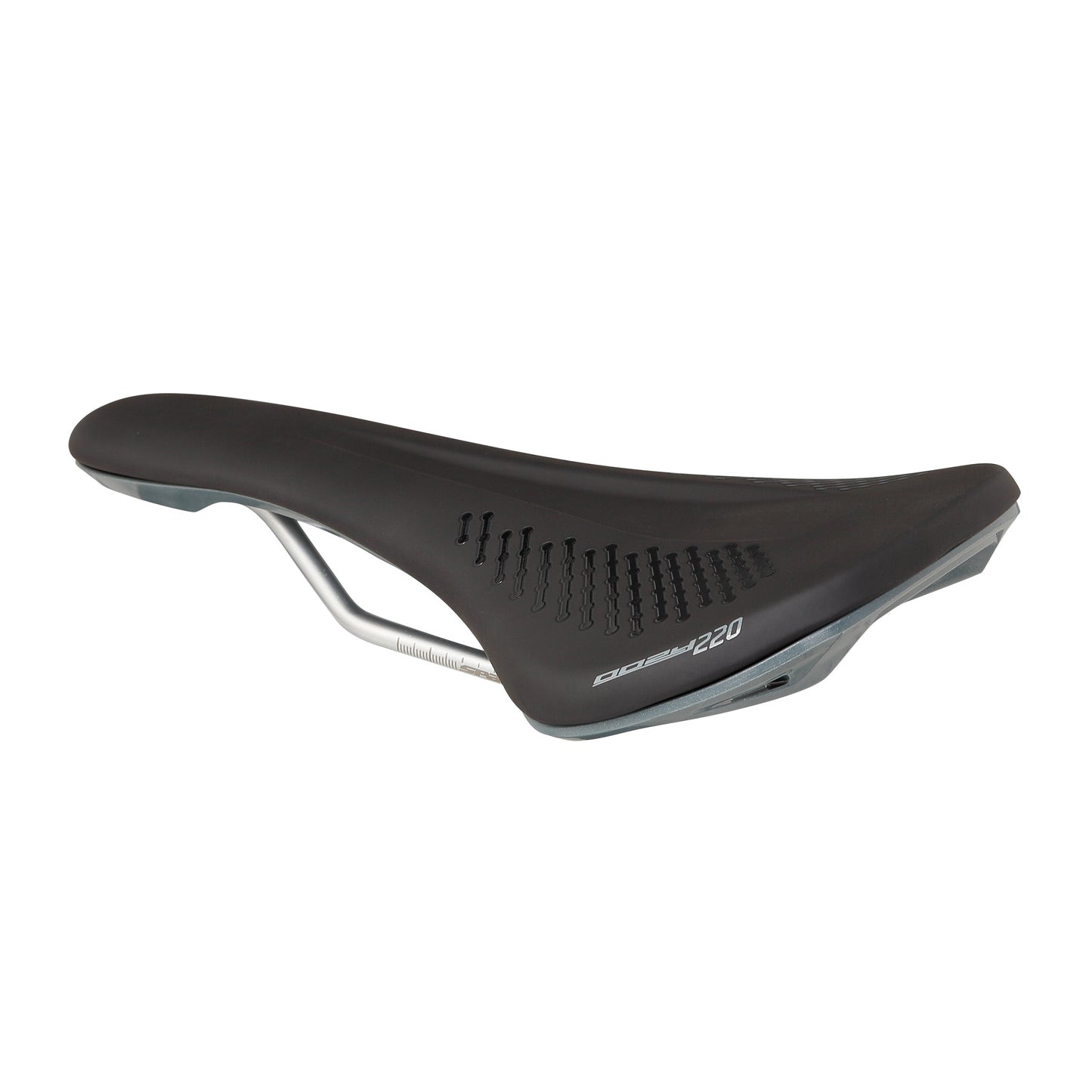 Siodełko SPANK OOZY 220 144mm CrN/Ti Rails Grey