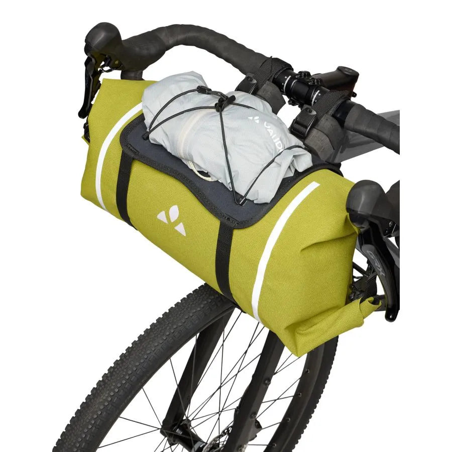 Torba na kierownicę VAUDE TRAILFRONT CAGE 10 L zielona