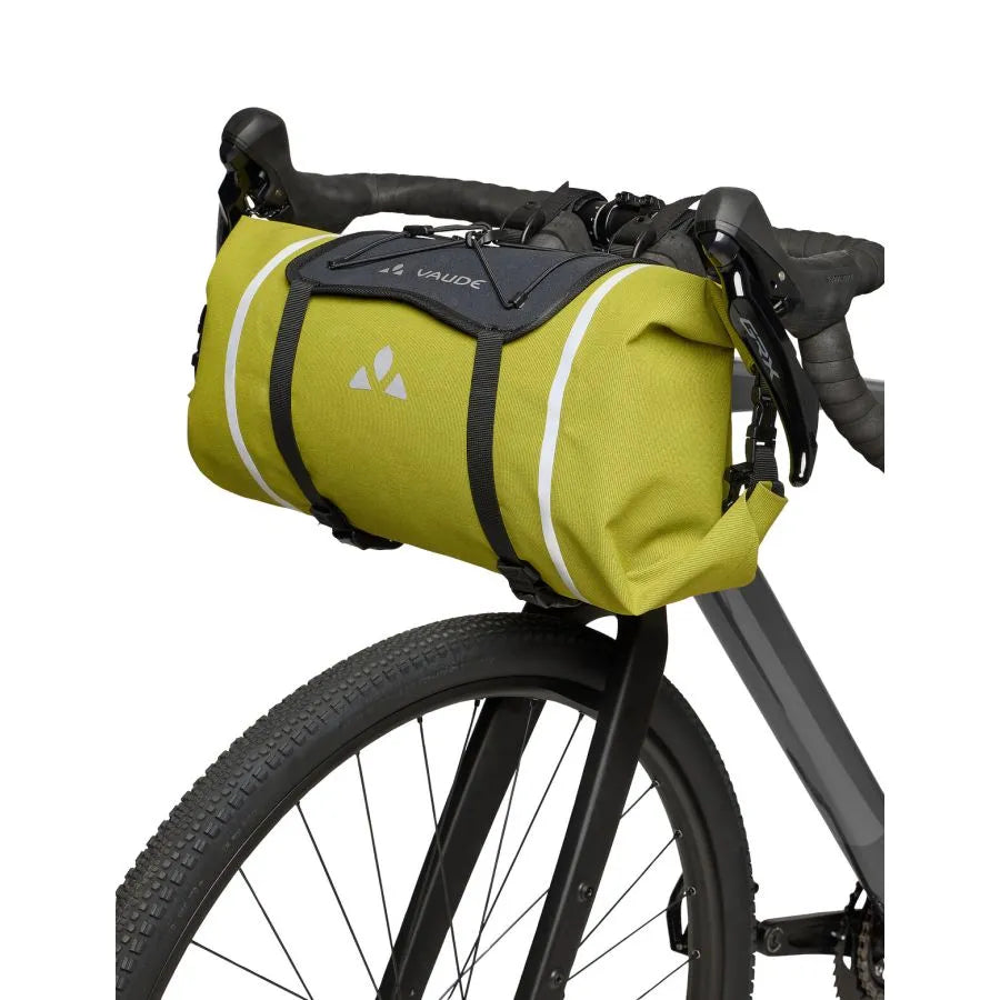 Torba na kierownicę VAUDE TRAILFRONT CAGE 10 L zielona