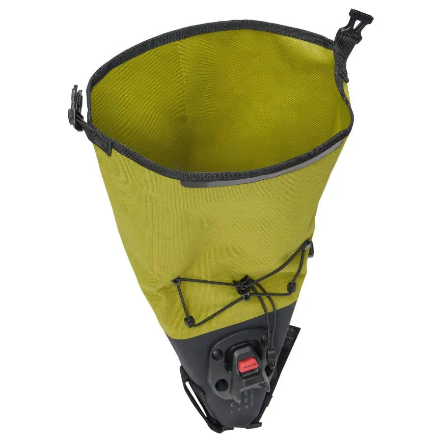 VAUDE TRAILSADDLE M 6 L Torba pod siodło czarna/zielona