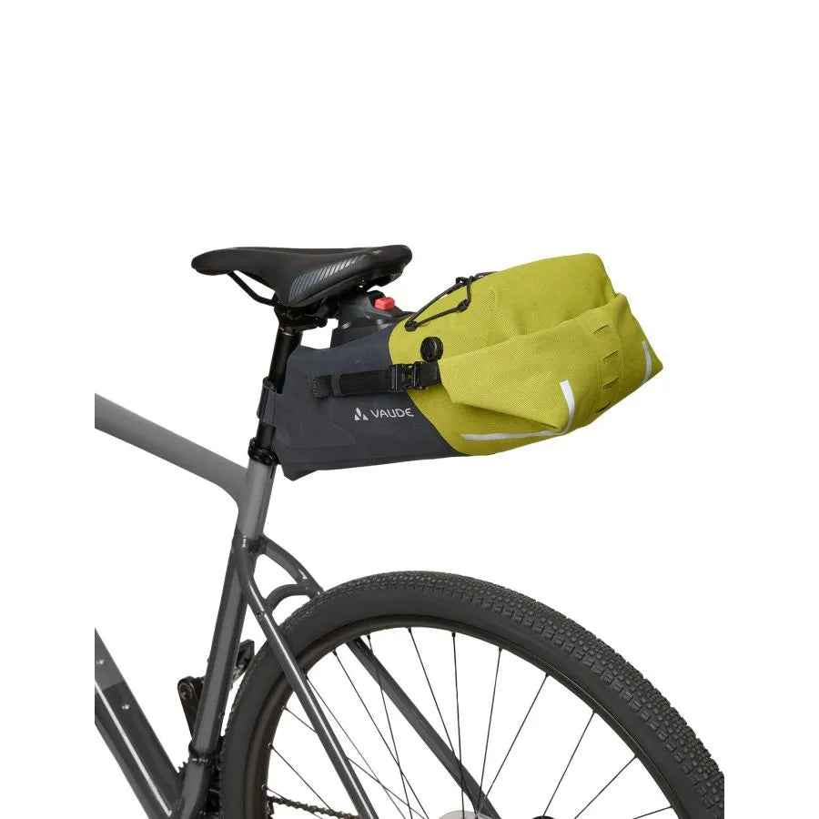 VAUDE TRAILSADDLE M 6 L Torba pod siodło czarna/zielona