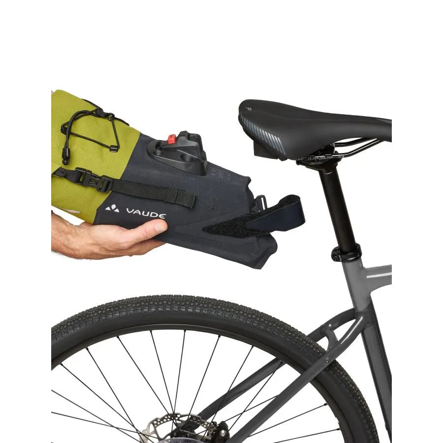 VAUDE TRAILSADDLE M 6 L Torba pod siodło czarna/zielona