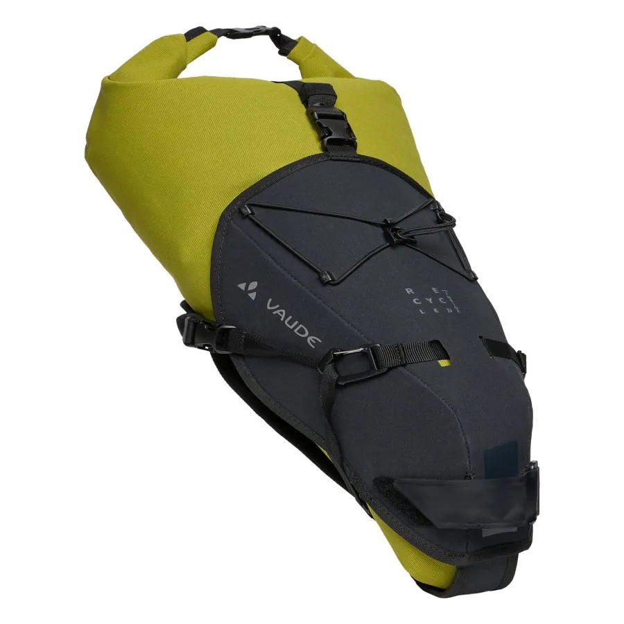 VAUDE TRAILSADDLE CAGE 15 L Torba pod siodło czarna/zielona