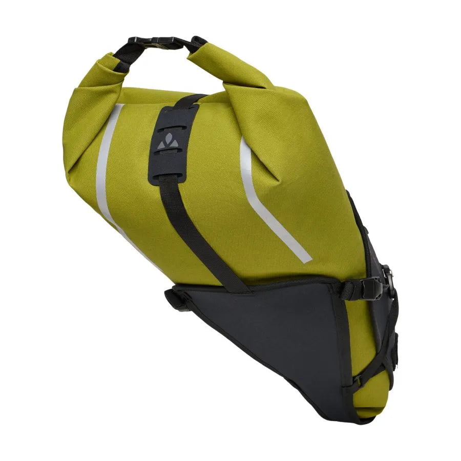 VAUDE TRAILSADDLE CAGE 15 L Torba pod siodło czarna/zielona