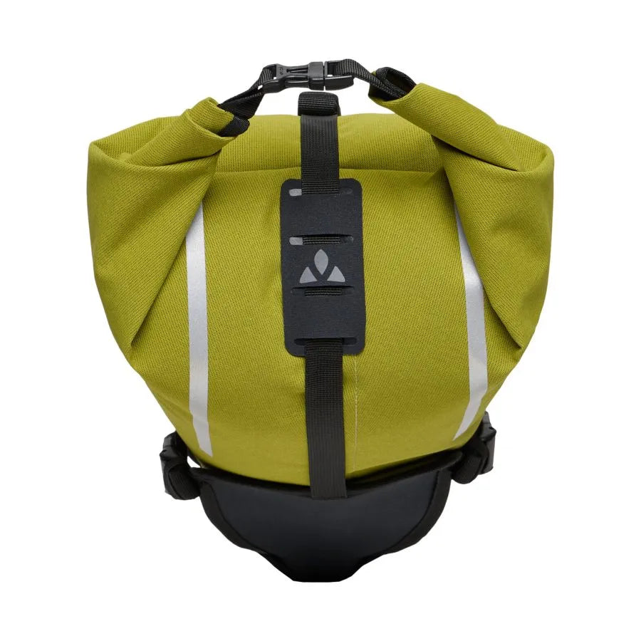 VAUDE TRAILSADDLE CAGE 15 L Torba pod siodło czarna/zielona