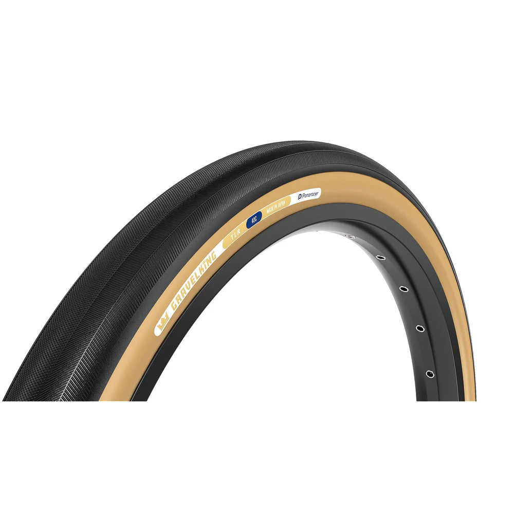 Opona PANARACER GRAVELKING SLICK TLR 700x35c Tubeless Ready Beige