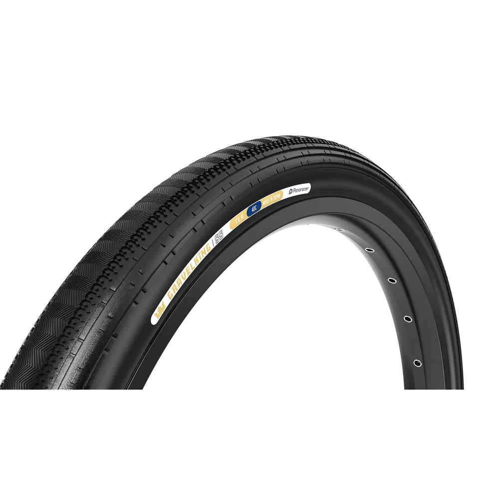 PANARACER GRAVELKING SEMISLICK TLR 700x30c Opona bezdętkowa czarna
