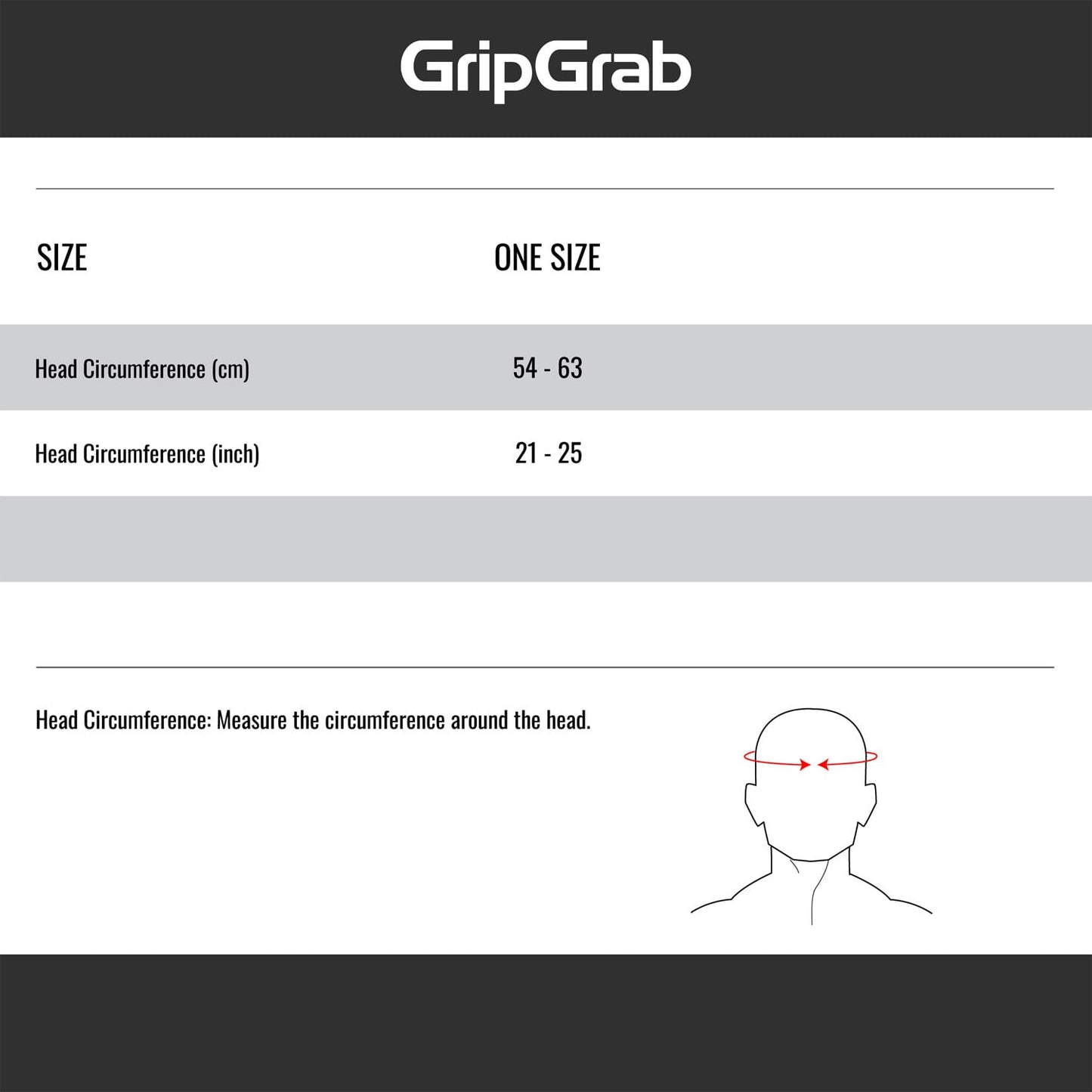Bandana GRIPGRAB biała