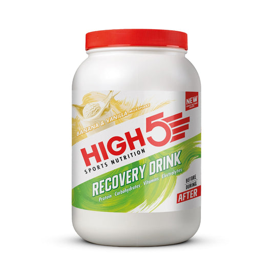 Recovery Drink High5 RECOVERY DRINK (1,6kg) Banana Vanilla Milkshake
