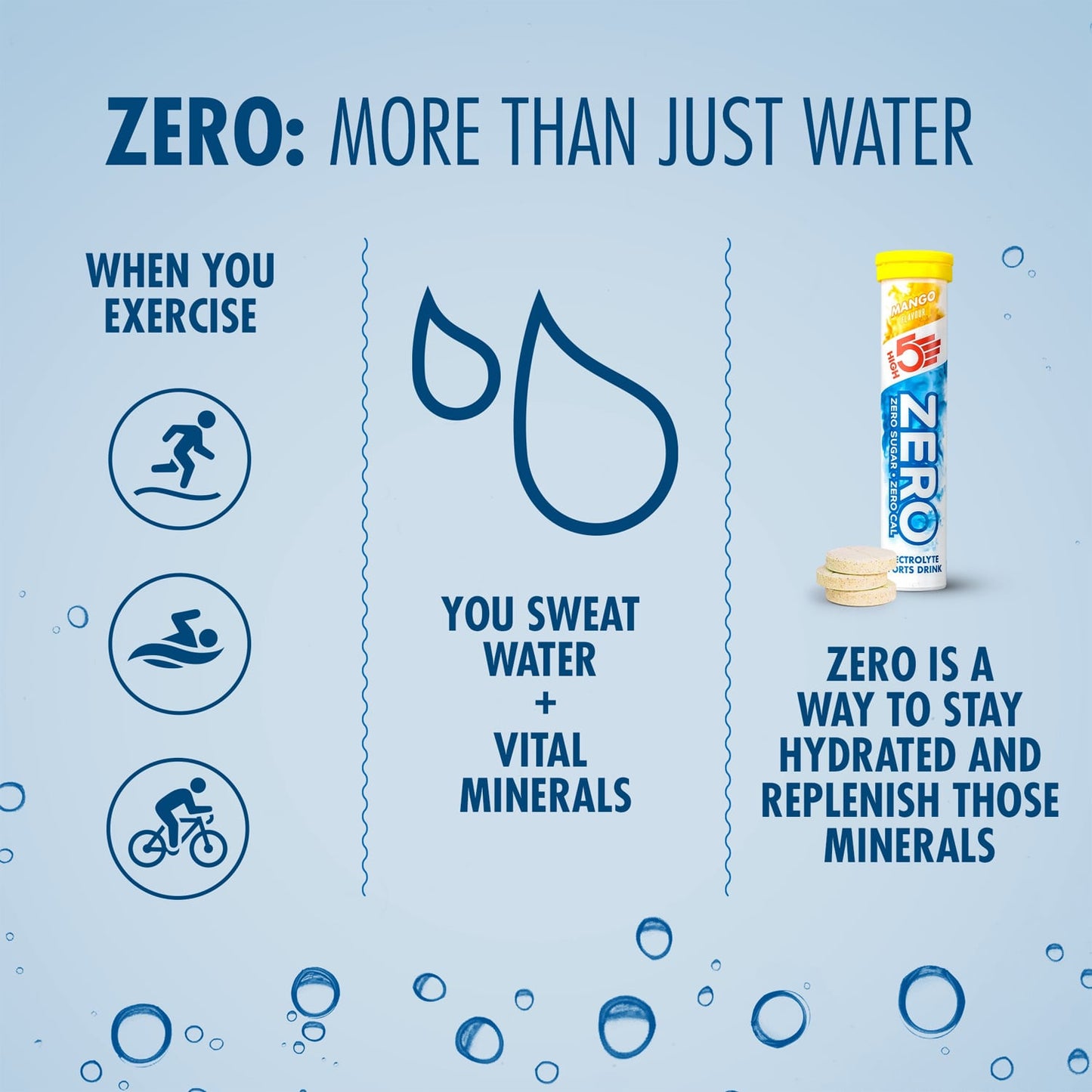 High5 ZERO Electrolyte Hydration (20 tabletek) Mango
