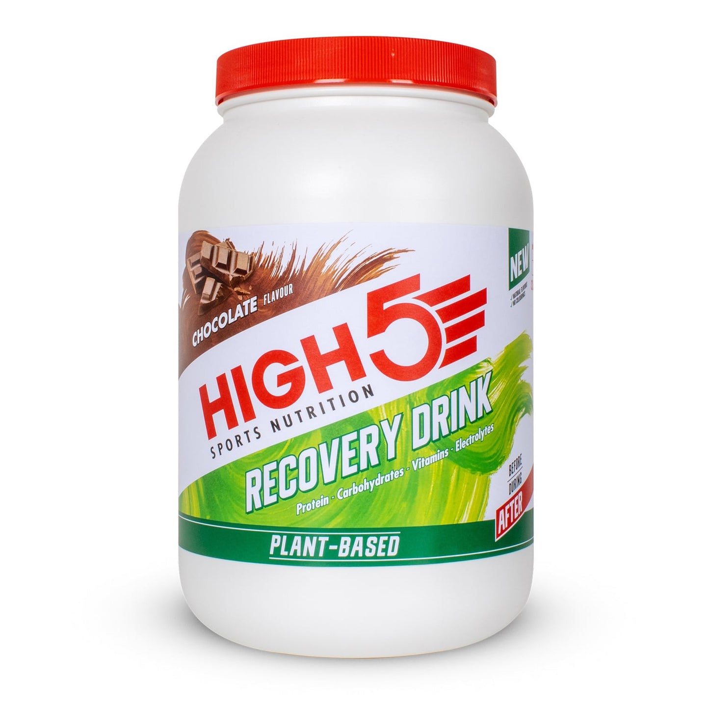 HIGH5 PLANT-BASED RECOVERY DRINK (1.6kg) Chocolate
