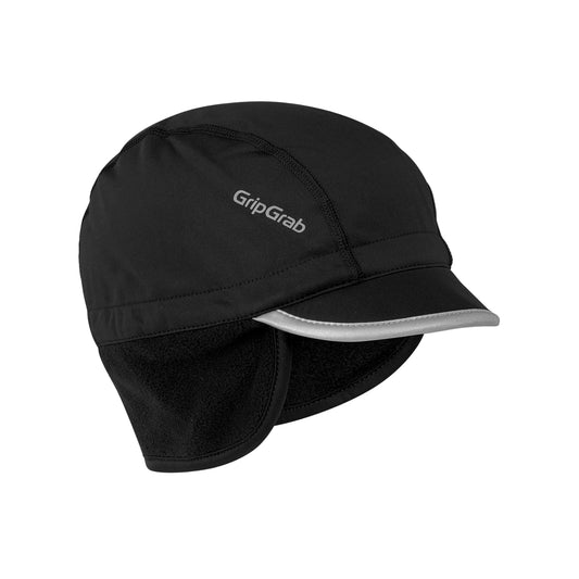 Bonnet GRIPGRAB BELGIAN STYLE THERMAL WINDPROOF WINTER Black