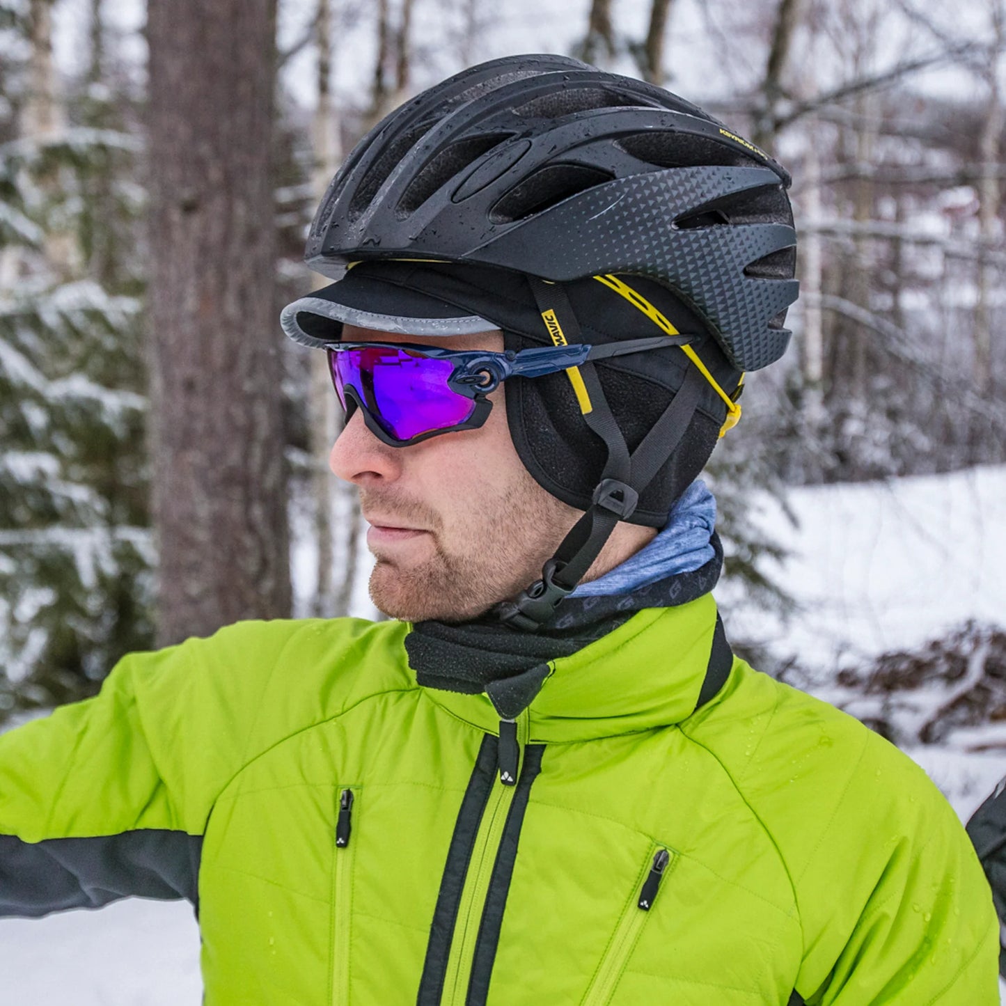 GRIPGRAB BELGIAN STYLE THERMAL WINDPROOF CZAPKA ZIMOWA czarna