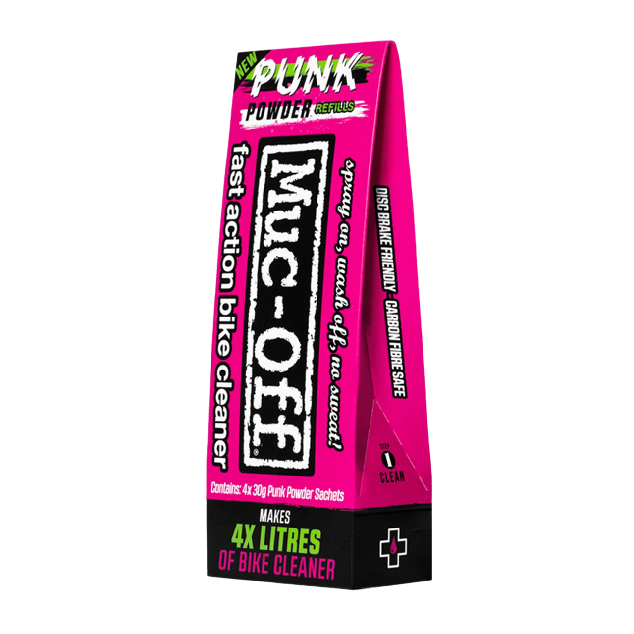 MUC-OFF PUNK POWDER Rozpuszczający się proszek oczyszczający (4 sztyfty)