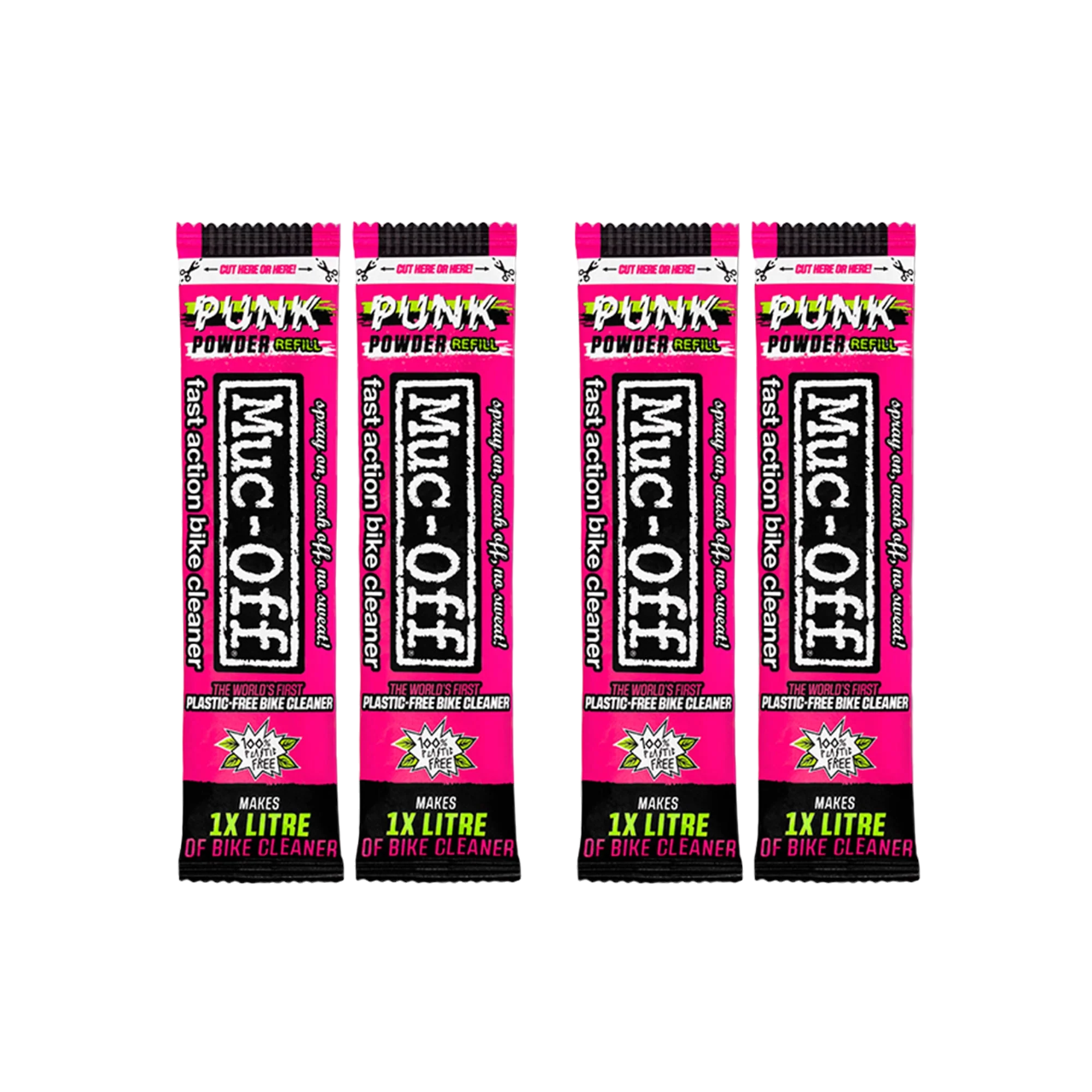 MUC-OFF PUNK POWDER Rozpuszczający się proszek oczyszczający (4 sztyfty)