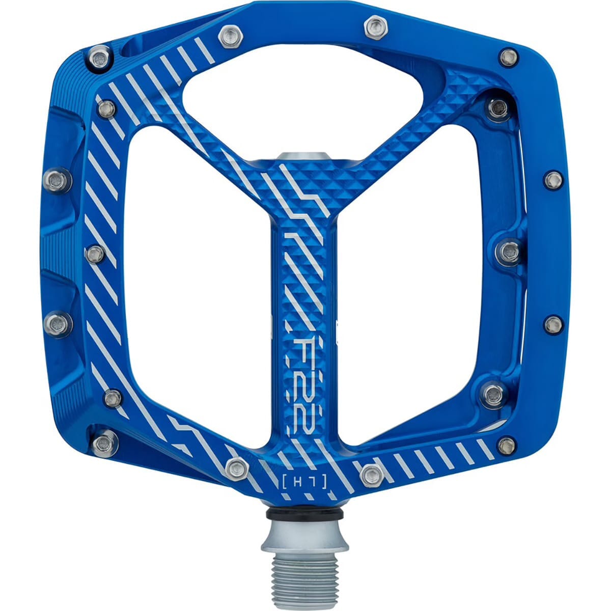 HOPE F22 Flat Pedals Blue – Probikeshop