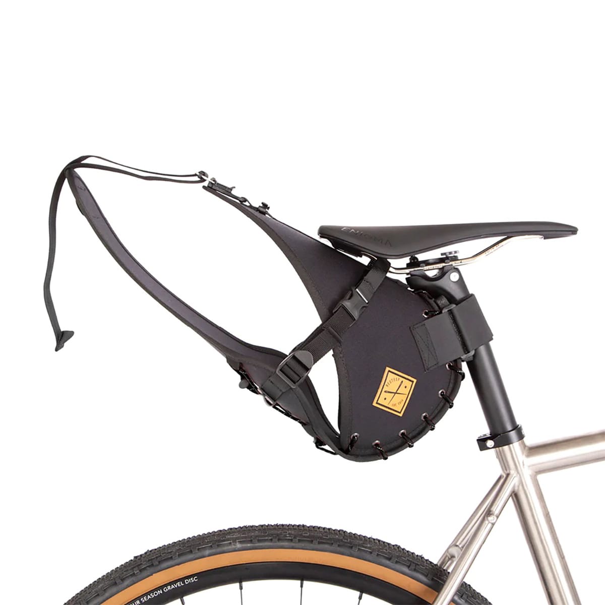 Torba pod siodło RESTRAP SADDLE BAG 14 L Czarny + DRY BAG 14 L Czarny