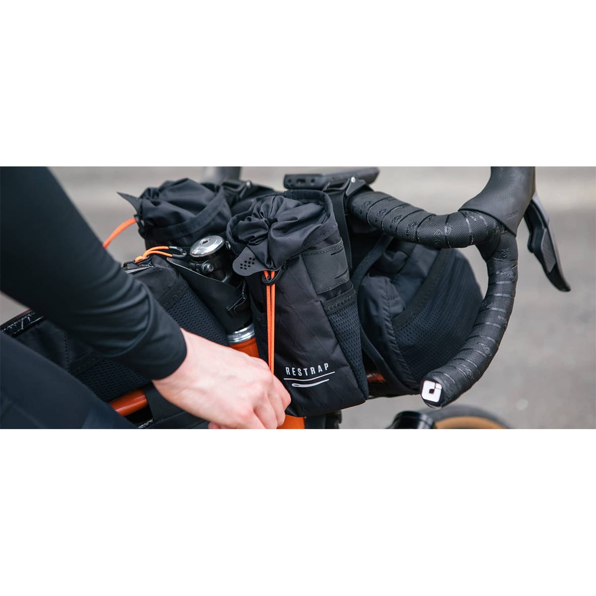 Torba na kierownicę RESTRAP RACE STEM BAG 1.1L czarna