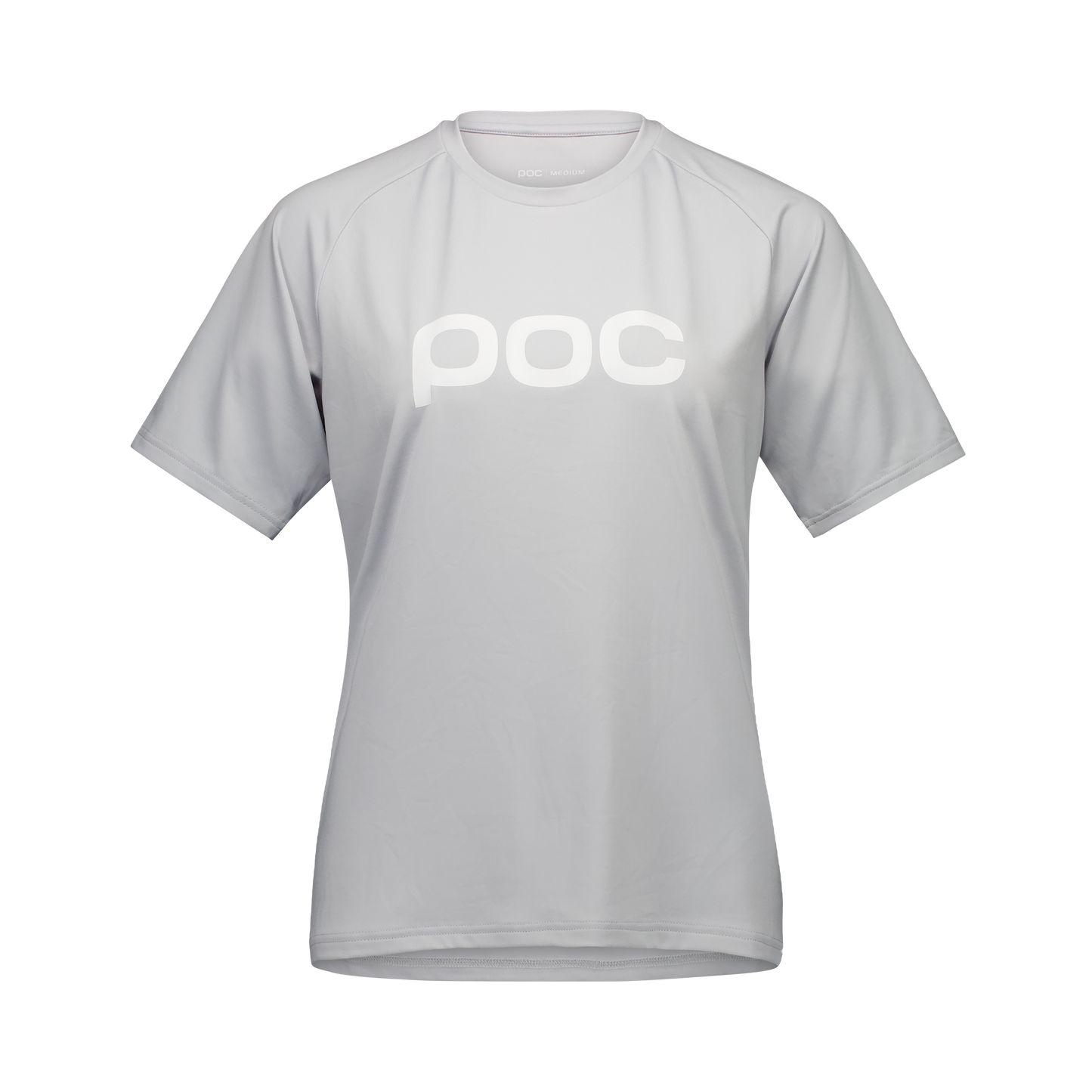 Damska koszulka z krótkim rękawem POC REFORM ENDURO jasnoszara